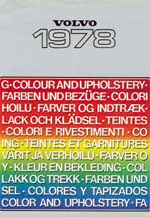 Volvo 1978 [Kleur en bekleding/Lack och klädsel]