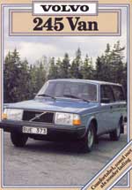 Volvo 245 Van : comfortabel, zowel mèt als zonder lading