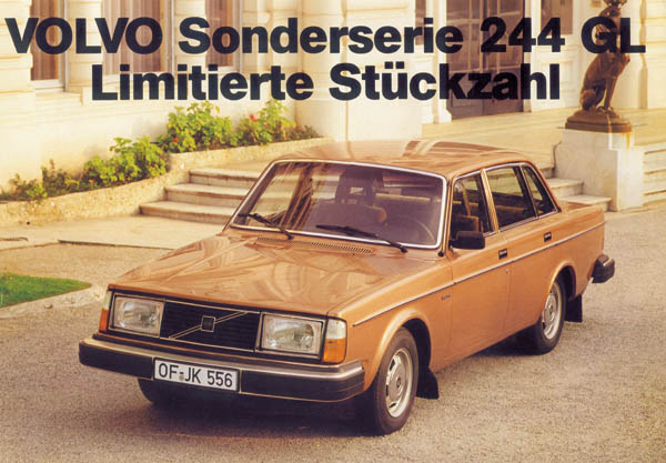 Volvo Sonderserie 244 GL Limitierte Stückzahl