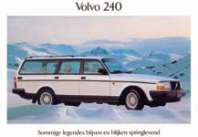 Volvo 240 : sommige legendes blijven en blijken springlevend